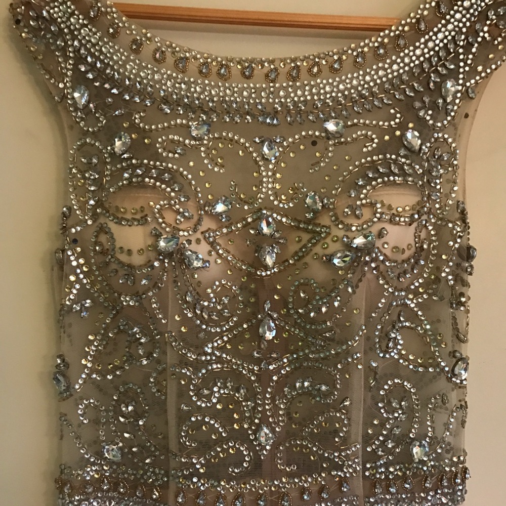 Cream Elegant Prom Dress